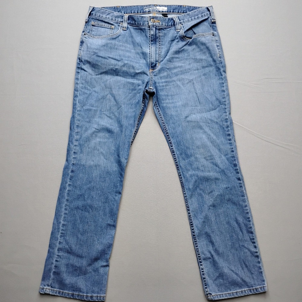Carhartt Rugged Flex Straight Fit Mens Jeans 38x30 Blue Denim 102807 H39